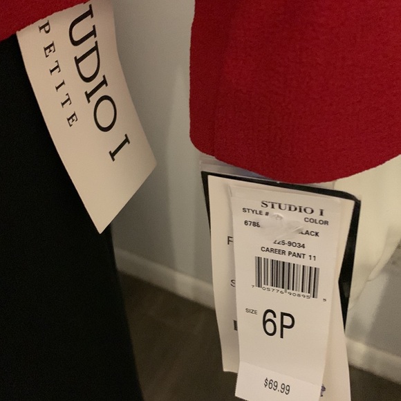 Studio l petite size 6p nice set pants and blazer - Picture 5 of 5